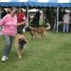 June and KUMNC Miss Marple at a 2008 Dog Show