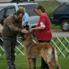June and KUMNC Miss Marple at a 2010 Dog Show